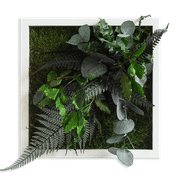 Pflanzenbild im Dschungeldesign 22x22