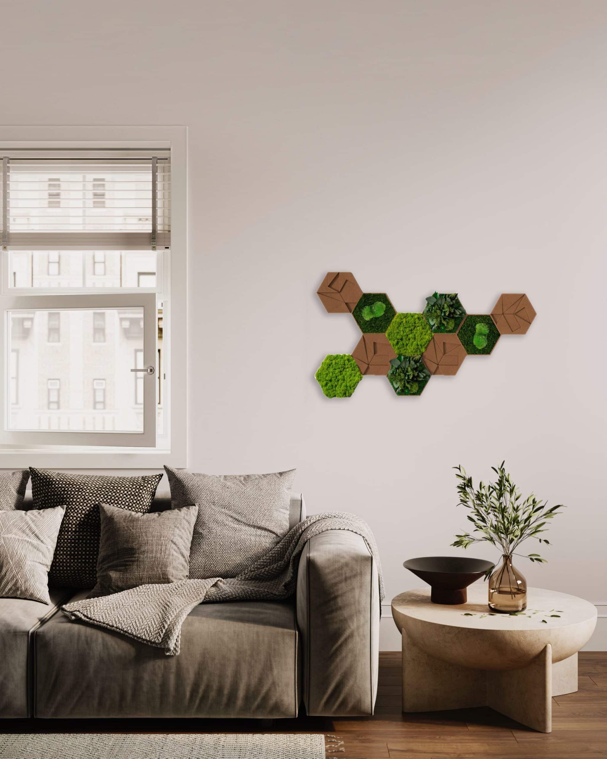 bestofGreen_ Kork_Hexagon_ 10Set_1